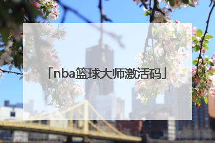 「nba篮球大师激活码」nba篮球大师激活码领取2020